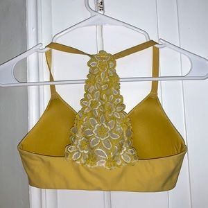 Yellow Aerie Wireless Bra